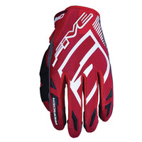 Five MXF Prorider S Off Road Gloves Red