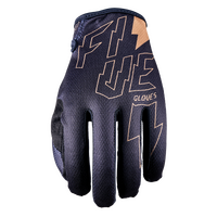 Five MXF 4 Thunderbolt Off Road Gloves Black Product thumb image 1