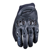 Five Stunt EVO 2 Leather Gloves Black