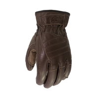 Motodry Classic Leather Gloves Brown