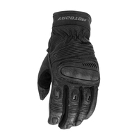 Motodry Roadster Vented Leather Gloves Black
