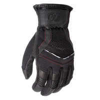Motodry Summer Womens Vented Gloves Black