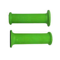 Accossato Pair of Medium Racing Grips closed end green