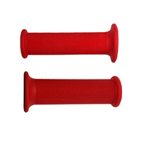 Accossato Pair of Medium Racing Grips closed end red