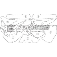 Eazi-Guard Paint Protection Film for BMW S1000RR 2015 - 2017  gloss