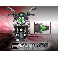 Eazi-Guard Paint Protection Film for Kawasaki Z1000 2014 - 2017  matte