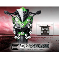 Eazi-Guard Paint Protection Film for Kawasaki Ninja 650 2017 - 2019  gloss