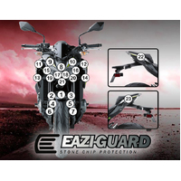Eazi-Guard Paint Protection Film for Kawasaki Z900 2017 - 2019  gloss