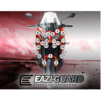 Eazi-Guard Paint Protection Film for Kawasaki Versys 1000 2015 - 2018  gloss