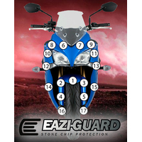 Eazi-Guard Paint Protection Film for Suzuki GSX-S 1000F 2015 - 2017  gloss Product thumb image 1