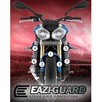 Eazi-Guard Paint Protection Film for Triumph Street Triple / R 2013 - 2016  matte Product thumb image 1