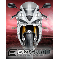 Eazi-Guard Paint Protection Film for Triumph Daytona 675 / R 2013 - 2016  gloss