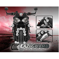 Eazi-Guard Paint Protection Film for Triumph Speed Triple RS 2018  gloss