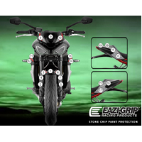 Eazi-Guard Paint Protection Film for Triumph Street Triple S R RS  gloss