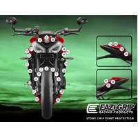 Eazi-Guard Paint Protection Film for Triumph Street Triple 2023  gloss