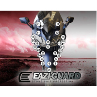 Eazi-Guard Paint Protection Film for Yamaha FJR1300AE/AS  matte