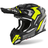 Airoh Aviator ACE Off Road Helmet Swoop Yellow Matt