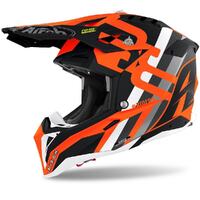 Airoh Aviator 3 Off Road Helmet Rainbow Orange Matt