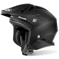 Airoh TRR-S Open Face Helmet Matt Black