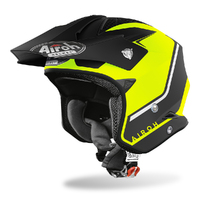 Airoh TRR-S Open Face Helmet Keen Yellow