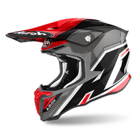 Airoh Twist 2.0 Shaken Off Road Helmet Red Gloss