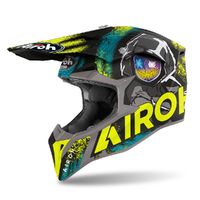 Airoh Wraap Alien Off Road Helmet Yellow Matt Product thumb image 1