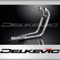 Suzuki GS500E F 1989-2019 2 Into 1 Stainless Steel Downpipes