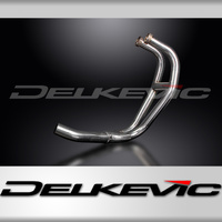 Kawasaki GPZ500S EX500 2 Into 1 Stainless Steel Downpipes