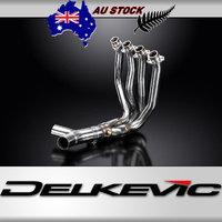 Kawasaki ZX14-R ZZR1400 2012-2025 4 Into 1 DE-CAT Stainless Steel Down Pipes