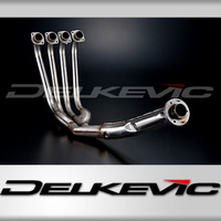 Kawasaki ZXR400 H-L 1989-1999 Stainless Steel Down Pipesfits OEM Silencer