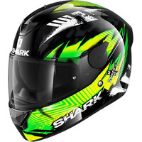 Shark D-SKWAL 2 Penxa Helmet Black/Yellow