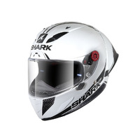 Shark RACE-R PRO Helmet GP Blank 30TH Anniversary WHT/BLK