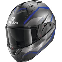Shark EVO-ES Yari Modular Helmet Black/Blue Product thumb image 1