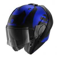 Shark EVO-ES Kedje Modular Helmet Blue/Black Product thumb image 1