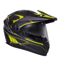 RXT Safari Adventure Helmet Matt Fluro Yellow Product thumb image 1