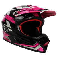 RXT Sector - Rage Helmet Gloss Black/Magenta