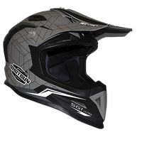 RXT SG1 Ultra Shotgun Off Road Helmet Matt Black/Cool Grey