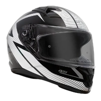 RXT Suzuka Helmet Gloss Black/White/Grey