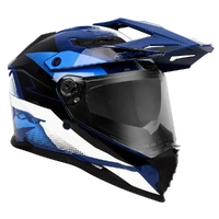 RXT ADV-65 Helmet Gloss Black / Grey / Blue