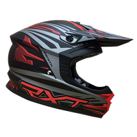 RXT Zenith III Off Road Helmet Black/Red