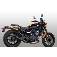 M4 All Black Retro-Drag Slip-On Kawasaki EL450 Eliminator 24-