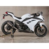 M4 Polished SLIP-ON Ninja 300 2013-2017