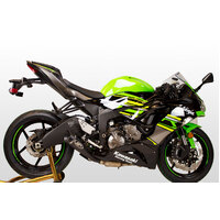 M4 SLIP-ON With Black GP19 Canister Kawasaki ZX6R 2009-2024