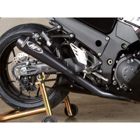 M4 Dual Black Retrodrag SLIP-ONS ZX14 2012-2024