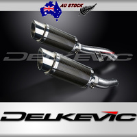 Yamaha FJR1300 2006-2012 / 2 Mini 200mm (8 inch) Carbon Fibre Round Silencers