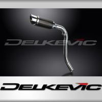 HONDA CBR1000RR FIREBLADE 06-07 200MM ROUND CARBON EXHAUST SYSTEM