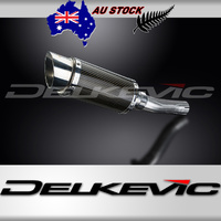 HONDA CBR500R 2016-2024 200MM ROUND CARBON EXHAUST SYSTEM