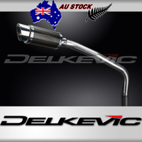 HONDA CBR600RR 2007-2012 200MM ROUND CARBON EXHAUST SYSTEM