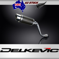 HONDA CRF250L RALLY 17-20 200MM ROUND CARBON FIBRE EXHAUST SYSTEM