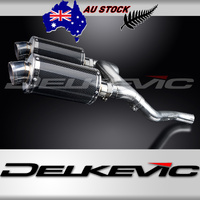 Honda VFR800 V-TEC 2002-2013 225MM Oval Carbon Exhaust System